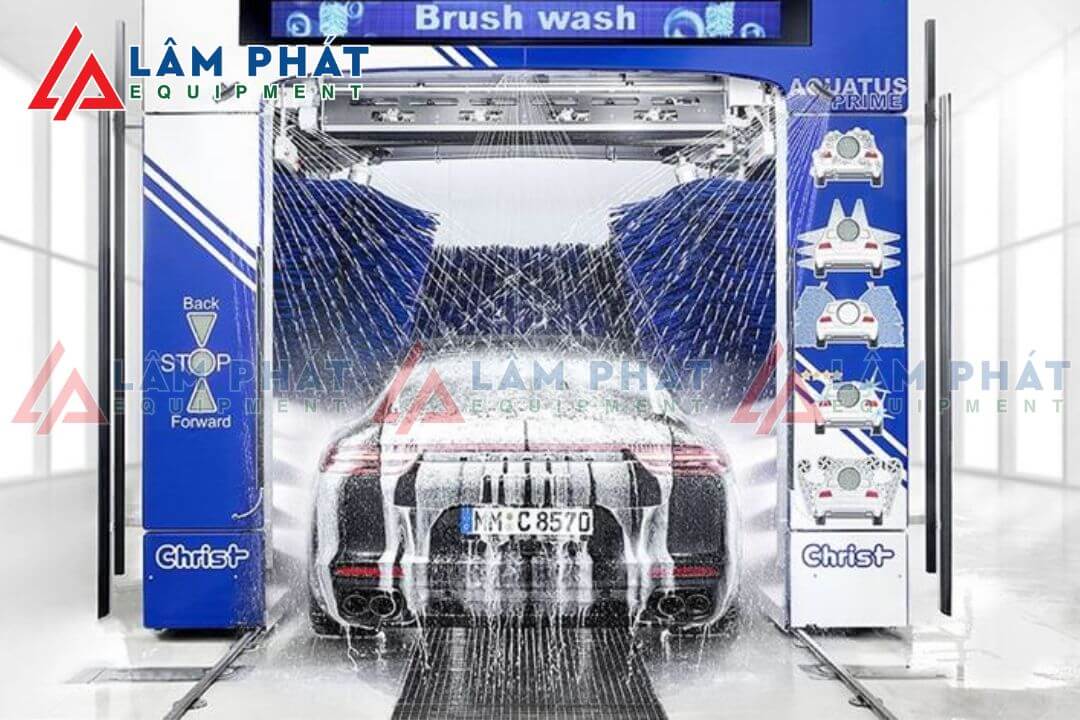 Hệ thống máy rửa xe ô tô tự động LeisuWash 