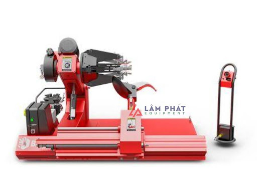 Máy tháo vỏ xe, ra vào lốp xe tay ga, xe máy, ô tô, xe tải BRIGHT LC-590C Công nghệ ITALY