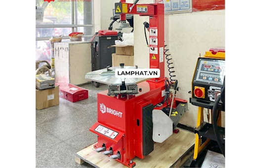 Máy tháo vỏ xe, ra vào lốp xe tay ga, xe máy, ô tô, xe tải BRIGHT LC-807