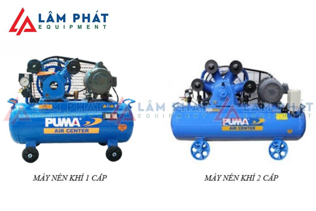 Phân biệt máy nén khí 1 cấp và máy nén khí 2 cấp