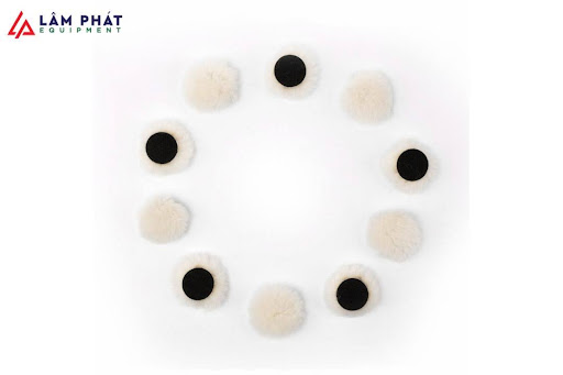 Phớt đánh bóng lông cừu 1 inch Maxshine