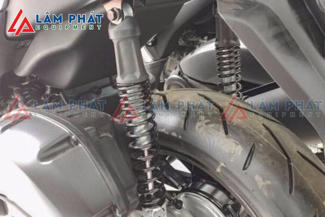 Bộ giảm xóc phát tiếng kêu